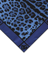 Neon leopard-print twill scarf (50 x 50) -  | Dolce &amp; Gabbana