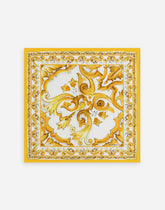 Majolica-print twill scarf (50 x 50) -  | Dolce &amp; Gabbana