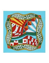 Carretto-print twill scarf (50 x 50) -  | Dolce &amp; Gabbana