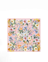 Floral-print silk twill foulard (50x50) -  | Dolce &amp; Gabbana