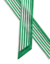STRIPED-PRINT TWILL HEADSCARF -  | Dolce &amp; Gabbana