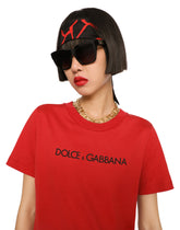 Giraffe-print twill headscarf -  | Dolce & Gabbana