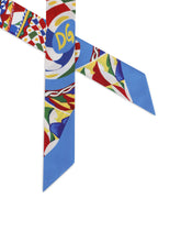 Carretto-print twill headscarf (6x100) -  | Dolce & Gabbana