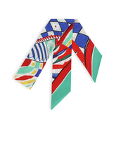 Carretto-print twill headscarf (6x100) -  | Dolce & Gabbana