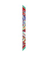 Carretto-print twill headscarf (6x100) -  | Dolce & Gabbana