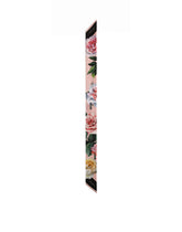 Twill headscarf with peony and rose print (6x100) -  | Dolce &amp; Gabbana