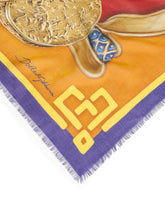 Scarf in modal and cashmere with Silk road print: 140 x 140cm- 55 x 55 inches -  | Dolce &amp; Gabbana