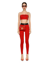 Spandex jersey leggings with elasticated band DGVIB3 -  | Dolce & Gabbana