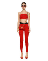 Spandex jersey leggings with elasticated band DGVIB3 -  | Dolce & Gabbana