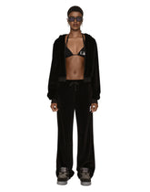Cotton chenille jogging pants with DGVIB3 embroidery -  | Dolce & Gabbana