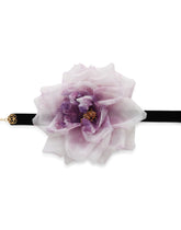 Silk choker with rose -  | Dolce & Gabbana