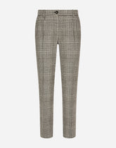 Low-rise glen plaid pants -  | Dolce &amp; Gabbana
