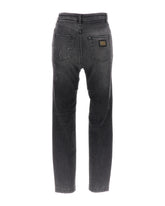 Audrey-fit jeans in stretch denim -  | Dolce &amp; Gabbana