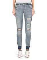 SKINNY STRETCH DENIM JEANS -  | Dolce &amp; Gabbana