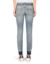 SKINNY STRETCH DENIM JEANS -  | Dolce &amp; Gabbana