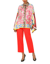 high-waisted straight-leg trousers -  | Dolce & Gabbana