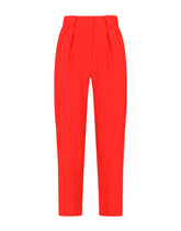high-waisted straight-leg trousers -  | Dolce & Gabbana