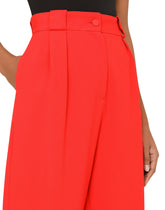 high-waisted straight-leg trousers -  | Dolce & Gabbana
