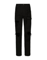 Boyfriend jeans with rips -  | Dolce &amp; Gabbana