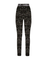 Lace leggings -  | Dolce &amp; Gabbana