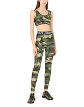 Camouflage-print jersey leggings -  | Dolce & Gabbana