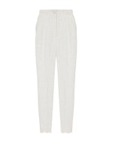 High-waisted cordonetto lace pants -  | Dolce &amp; Gabbana