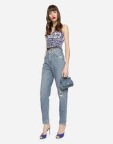 Jeans with small rips -  | Dolce &amp; Gabbana