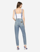 Jeans with small rips -  | Dolce &amp; Gabbana