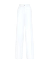 Flared cotton gabardine pants -  | Dolce &amp; Gabbana
