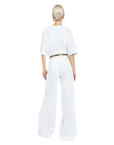 Flared cotton gabardine pants -  | Dolce &amp; Gabbana