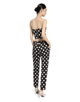 Cotton pants with polka-dot print -  | Dolce &amp; Gabbana