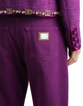 5-pocket denim pants -  | Dolce &amp; Gabbana