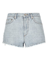 Cotton denim shorts -  | Dolce &amp; Gabbana
