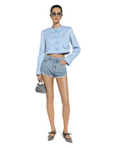 Cotton denim shorts -  | Dolce &amp; Gabbana