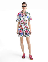 Floral-print cotton shorts -  | Dolce &amp; Gabbana