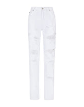 Boyfriend jeans with rips -  | Dolce &amp; Gabbana