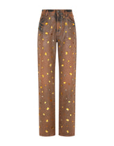 Jeans with rhinestone details -  | Dolce &amp; Gabbana