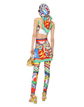 Carretto-print technical jersey leggings -  | Dolce &amp; Gabbana