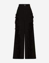Flared jeans with ripped details -  | Dolce &amp; Gabbana