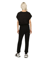 Jogging pants with DG logo patch -  | Dolce & Gabbana