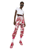 Majolica-print cady jogging pants -  | Dolce & Gabbana