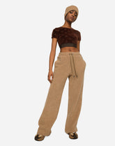 Wool jersey jogging pants -  | Dolce &amp; Gabbana