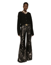 Cardigan with Gianpiero D’Alessandro patch -  | Dolce & Gabbana