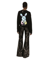 Cardigan with Gianpiero D’Alessandro patch -  | Dolce & Gabbana