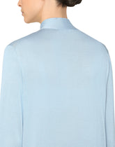 Silk blouse with pussy bow -  | Dolce & Gabbana