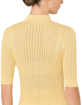 Silk lace-stitch polo shirt -  | Dolce &amp; Gabbana