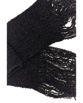 FRAYED WOOL SCARF -  | Dolce &amp; Gabbana