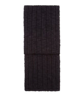 RIBBED WOOL SCARF -  | Dolce & Gabbana