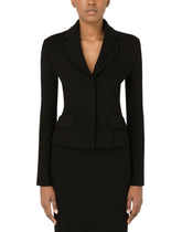 Single-breasted full Milano jacket -  | Dolce & Gabbana