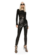 Fine-rib viscose bustier sweater -  | Dolce &amp; Gabbana